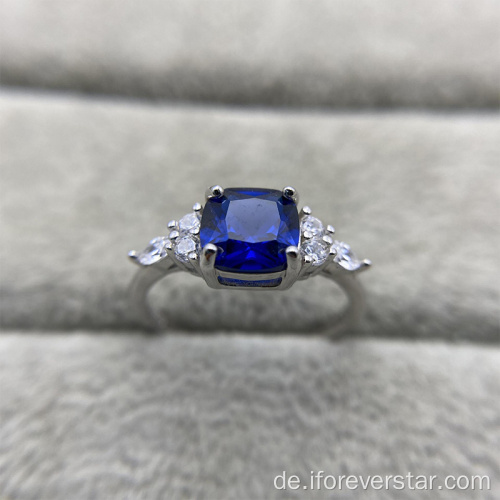 Weißer CZ Ring Schmuck 925 Silberringe